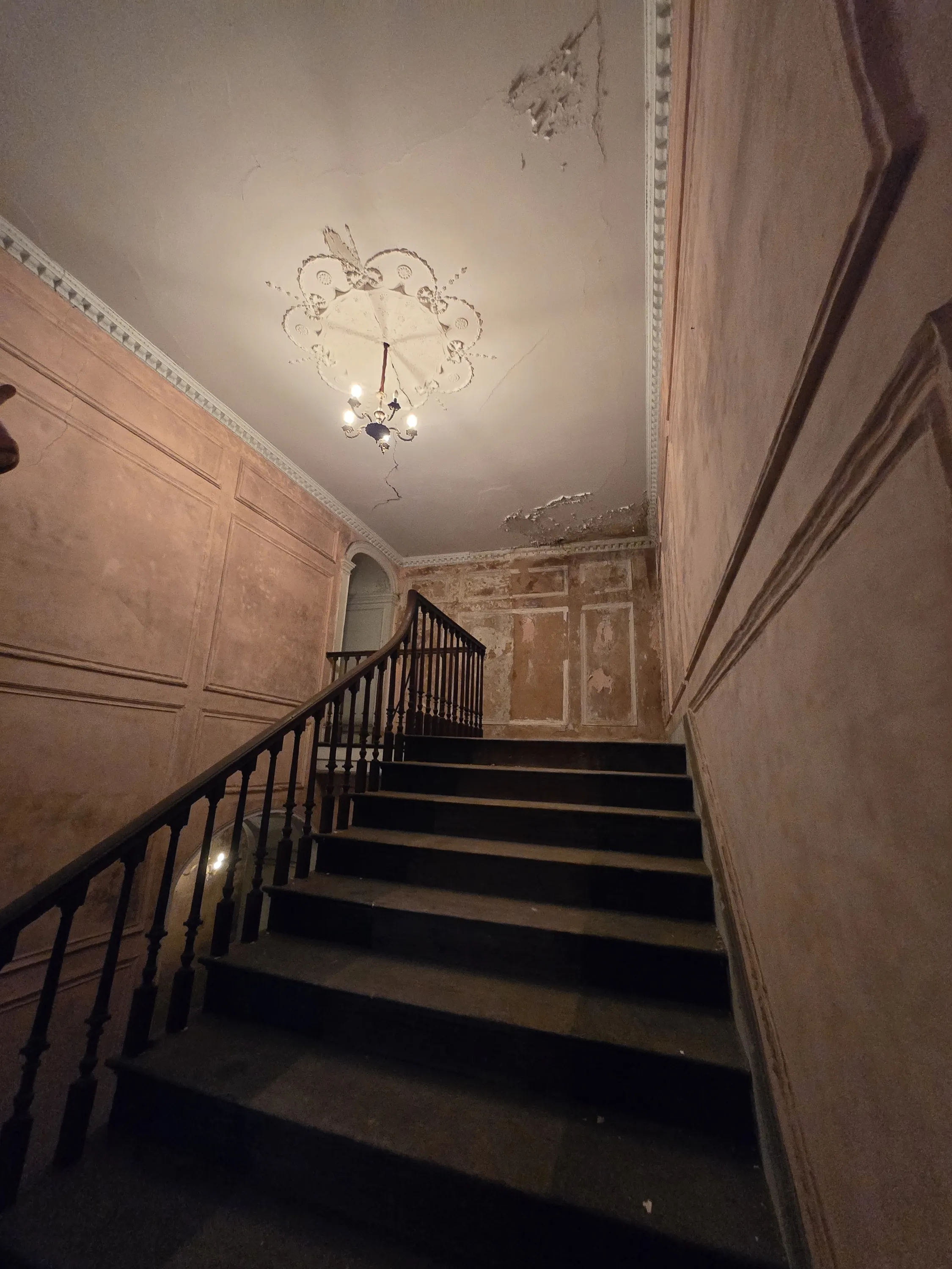 The main staircase